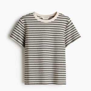 NEW!H&M Striped Black and White women’s Shirt
